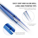 Mini Titanium Precision Tweezers for Lab Work