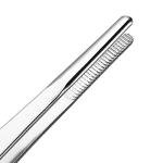 8-Inch Stainless Steel Blunt Tweezers - 4 Pack