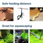 Extra Long Stainless Steel Precision Tweezers - 38 cm