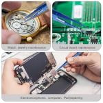 Mini Titanium Precision Tweezers for Lab Work