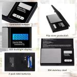 Digital Pocket Scale 1000g with Tare and Backlight