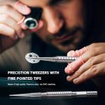 High Precision Titanium Tweezers - Ultra Fine Tip