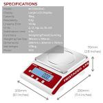 Fristaden Lab Digital Scale - 15kg High Precision
