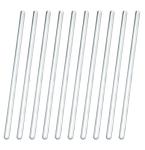 EISCO 10-Pack 7.9" Glass Stirring Rods - Borosilicate