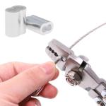 240pcs Aluminum Wire Rope Thimble Assortment Kit