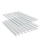 15 Pack Borosilicate Glass Stirring Rods, 6 Inch