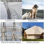 240pcs Aluminum Wire Rope Thimble Assortment Kit