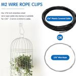 24-Piece Wire Rope Clamp and Thimble Set