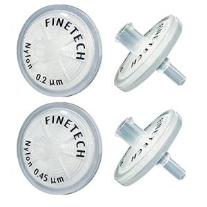 Nylon Syringe Filters 25mm 0.22μm - Pack of 20