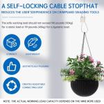 24-Piece Wire Rope Clamp and Thimble Set