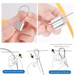 24-Piece Wire Rope Clamp and Thimble Set