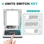 JOANLAB 220g Digital Analytical Balance Scale