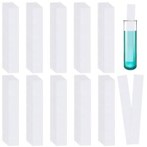 500 Pcs Chromatography Filter Paper Strips 6.3 x 0.79 In