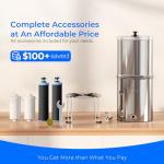 Waterdrop Alkaline Gravity Water Filter System