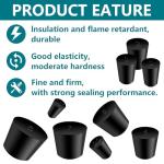 Rubber Stopper Set - 22 Assorted Sizes