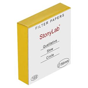 Qualitative Filter Paper Circles, 100 Packs, 56 mm
