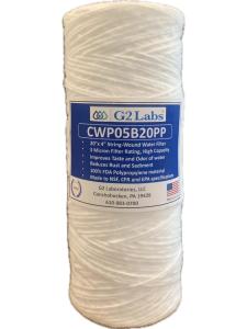 G2 Labs 20" x 4.5" String Wound Filter 5 Micron