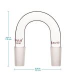 Borosilicate Glass U-Shape Vacuum Adapter 24/40