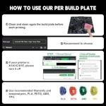 3D Smooth PER Build Plate - 257x257 mm