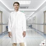 EZGOODZ Medium Disposable Lab Coats - 10 Pack