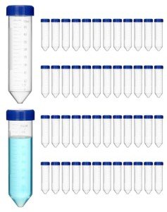 50 Pack of 50mL Screw Cap PP Tubes