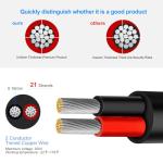 20 Gauge 2 Conductor Tinned Copper Wire, 49.2FT