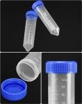 50 Pack of 50mL Screw Cap PP Tubes