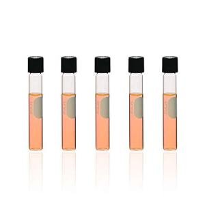 ULAB 10ml Borosilicate Test Tubes with Caps - 20 Pack