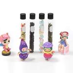 ULAB 10ml Borosilicate Test Tubes with Caps - 20 Pack