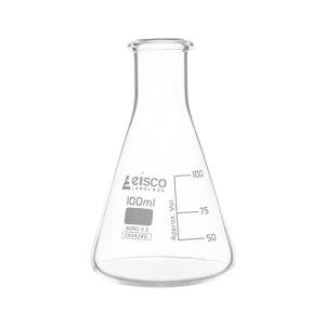 EISCO 100mL Borosilicate Glass Erlenmeyer Flask