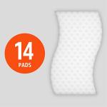 Amazon Basics Durable Cleaning Erasers, 14 Count