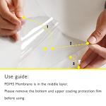 Polydimethylsiloxane Silicone Membrane Sheet 200x250mm