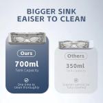 Professional Ultrasonic Jewelry Cleaner 640ml 40W