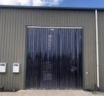 Vinyl Strip Curtain Door Kit - 11 ft Wide
