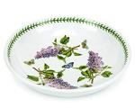 Lilac Motif 13" Low Fruit Bowl