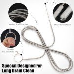 Flexible Long Drain Cleaning Brush Set (2 PCS)