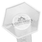 100ml Graduated Plastic Cylinder with Pour Spout