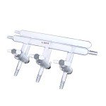Laboy Glass Double Manifold Vacuum Gas Distributor