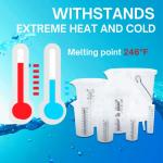 4oz Graduated Measuring Cylinder - Heat & Chemical Resistant