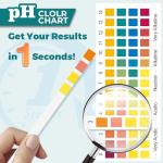 Universal pH Test Strips 0-14 - 200 Count