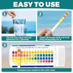 Universal pH Test Strips 0-14 - 200 Count