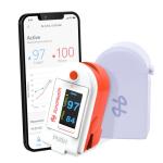 SonoHealth Medical Grade Pulse Oximeter with Bluetooth