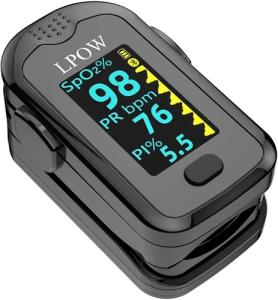 LPOW Fingertip Pulse Oximeter with OLED Display