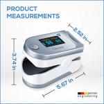 Beurer Bluetooth Digital Pulse Oximeter with Accessories