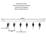 Laboy 6-Port Vacuum Manifold for Schlenk Line