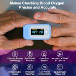 MED LINKET AM801 Fingertip Pulse Oximeter Monitor