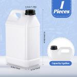 Ziliny 1 Gallon Plastic Jug with Lid