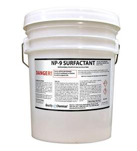 Polyoxyethylene Nonylphenol Surfactant NP-9, 5 Gallon Pail