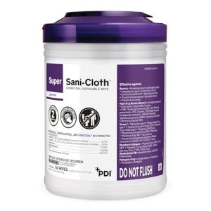 PDI Super Sani-Cloth Germicidal Wipes, 160 Count