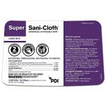 PDI Super Sani-Cloth Germicidal Wipes, 160 Count